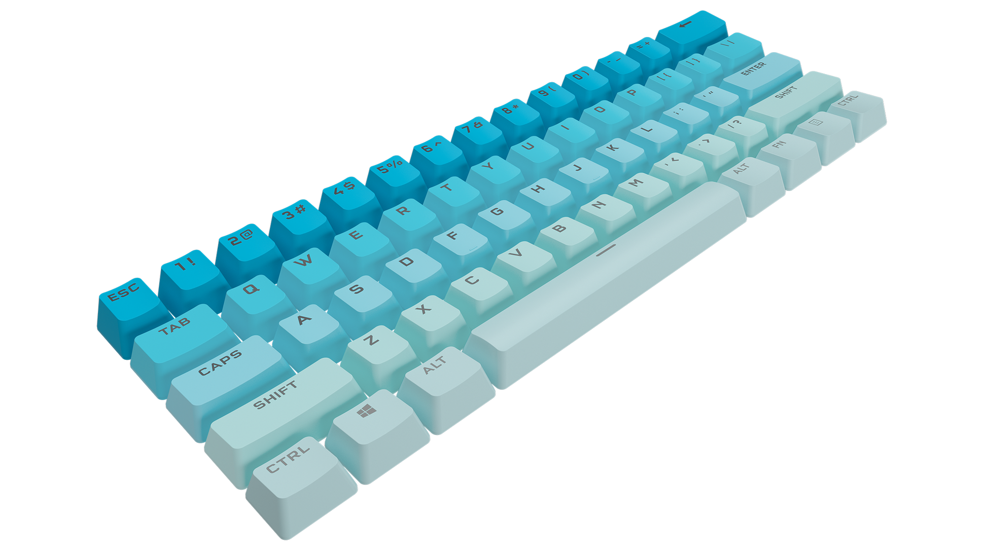 ENCHANTED QUEST Mini Keycap Set - Ethereal Blue