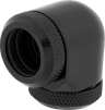 Hydro X Series XF Hardline 90° 14mm OD Fitting Twin Pack — Black