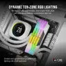 VENGEANCE® RGB 32GB (2x16GB) DDR5 DRAM Up To 6400MT/s CL36 Memory Kit — White