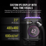 iCUE LINK XD5 RGB ELITE LCD Pump/Reservoir Combo, Stealth Gray