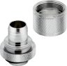 Hydro X Series XF Compression 10/13mm (3/8” / 1/2”) ID/OD Fitting Four Pack — Chrome