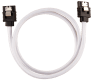 Premium Sleeved SATA 6Gbps 60cm Cable — White