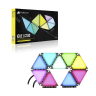 iCUE LC100 Case Accent Lighting Panels - Mini Triangle - 9x Tile Starter Kit