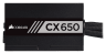 CX Series™ CX650 — 650 Watt 80 PLUS® Bronze Certified ATX PSU
