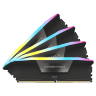 VENGEANCE® RGB 64GB (4x16GB) DDR5 DRAM Up To 6600MT/s CL32 Memory Kit — Black