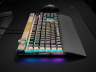 K100 RGB Optical-Mechanical Gaming Keyboard - Midnight Gold