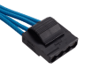 Premium Individually Sleeved Peripheral Cable, Type 4 (Generation 3) - Blue