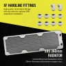 Hydro X Series iCUE LINK XH405i RGB Custom Cooling Kit - White