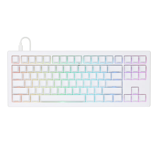 Drop CSTM80 Mechanical Keyboard - White - Gateron Yellow (Linear)
