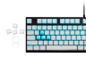 PBT DOUBLE-SHOT PRO Keycap Mod Kit — Arctic White (NA)