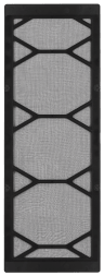 5000D/5000D AIRFLOW Side Magnetic Dust Filter, Black
