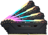 VENGEANCE® RGB PRO 32GB (4 x 8GB) DDR4 DRAM 3200MHz C16 Memory Kit — Black