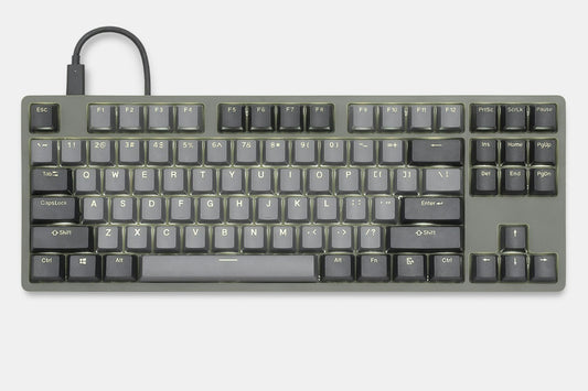 Drop ENTR Mechanical Keyboard - Olive - Gateron Yellow KS3 (Linear)
