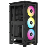 2000D RGB AIRFLOW Mini-ITX PC Case - Black