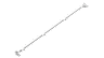 9000D Replacement InfiniRail™ Side Fan Rail, White