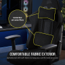 TC100 RELAXED Gaming Chair - Fabric Black/Black