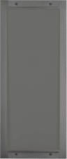 iCUE 4000X Front Tempered Glass Panel, Black