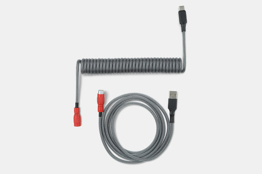 Drop Black Speech Coiled YC8 Keyboard Cable
