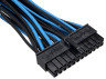 Premium Individually Sleeved PSU Cable Kit Starter Package, Type 4 (Generation 3) - Blue/Black