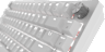 K65 PLUS 75% RGB Mechanical Gaming Keyboard for Mac and PC – Frost White