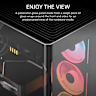 FRAME 4500X LX-R RGB iCUE LINK Panoramic Glass Mid-Tower PC Case