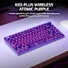K65 PLUS Wireless Mechanical Gaming Keyboard – Atomic Purple
