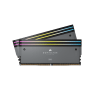 DOMINATOR® TITANIUM RGB 32GB (2x16GB) DDR5 DRAM Up To 6000MT/s CL30 AMD EXPO & Intel XMP Memory Kit — Grey