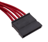 Premium Individually Sleeved PSU Cable Kit Pro Package, Type 4 (Generation 3) - Red