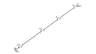 9000D Replacement InfiniRail™ Center Fan Rail, White