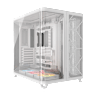 AIR 5400 RS-R ARGB Triple Chamber Mid-Tower PC Case - White