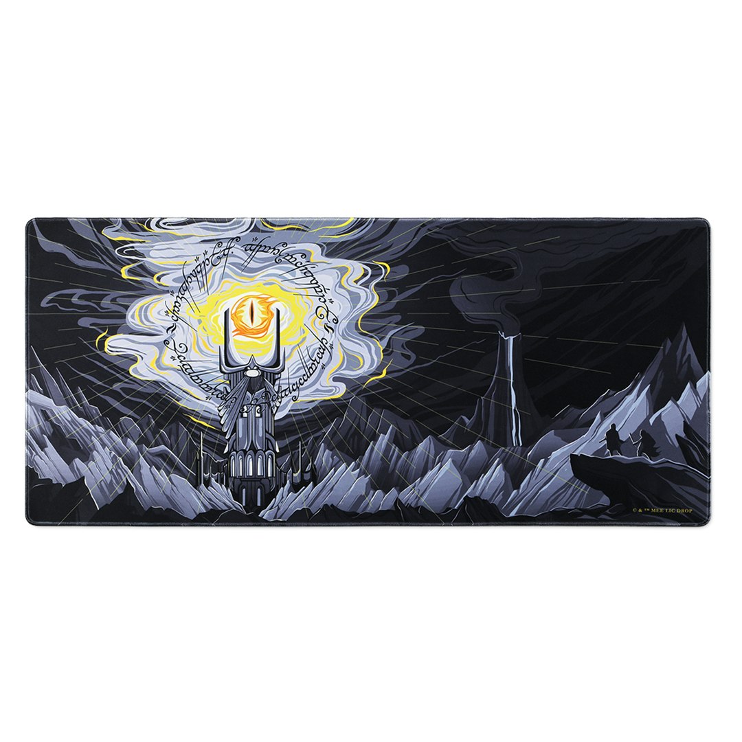 Drop + The Lord of the Rings™ Barad-dûr™ Desk Mat - Black