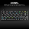 K60 PRO TKL RGB Tenkeyless Optical-Mechanical Gaming Keyboard — CORSAIR OPX Switch — (NA)