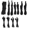 Premium Individually Sleeved PSU Cables Pro Kit Type 4 Gen 4 – Black
