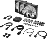 iCUE LINK RX120 MAX RGB 120mm PWM Thick Fans Starter Kit
