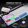 K70 PRO MINI WIRELESS RGB 60% Mechanical Gaming Keyboard, Backlit RGB LED, CHERRY MX Blue, White, White PBT Keycaps
