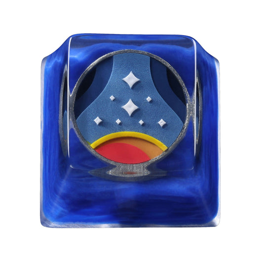 Drop + Starfield Constellation Artisan Keycap