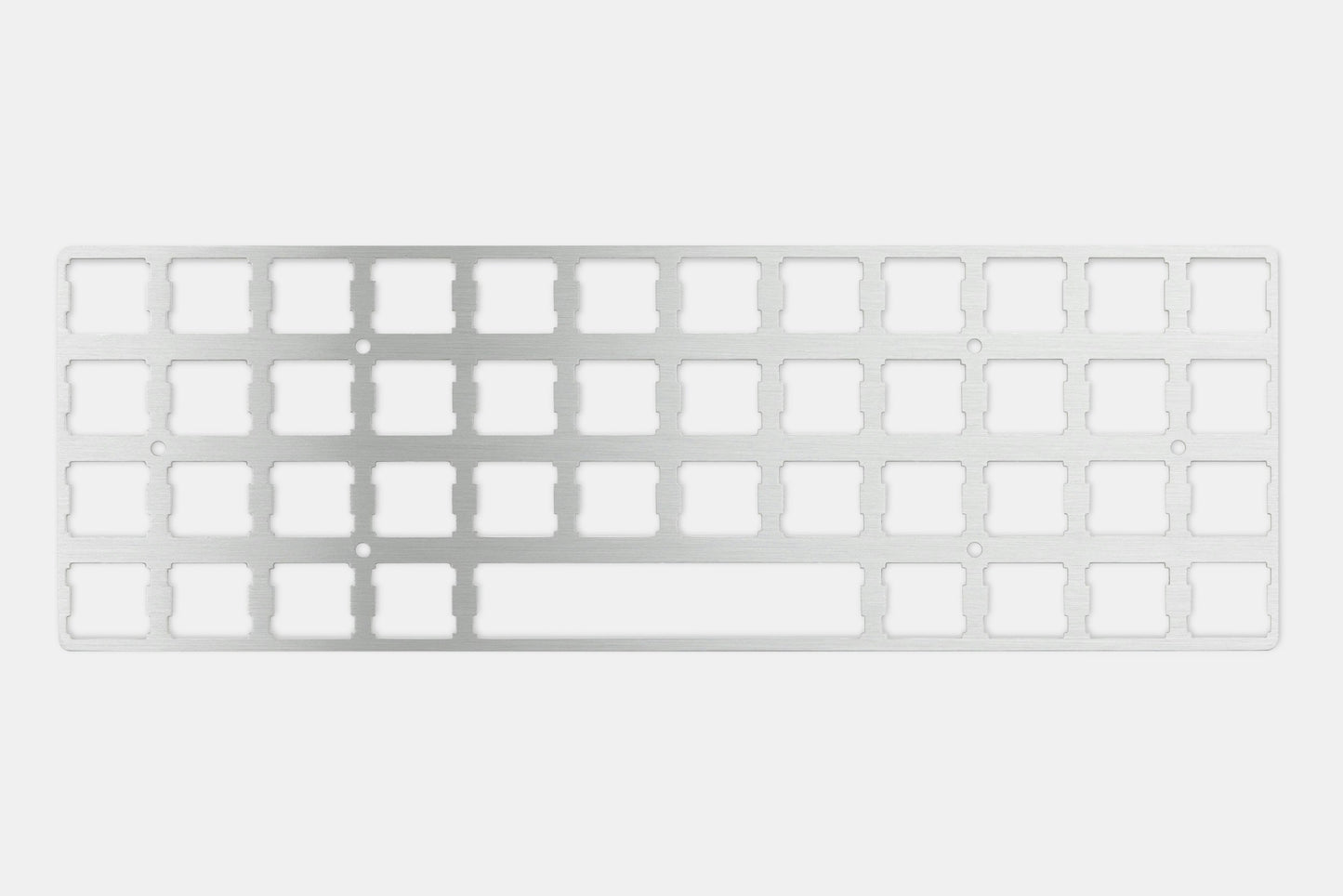 Drop + OLKB Planck Switch Plate - Steel