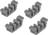 iCUE 4000X/4000D/4000D Airflow Front Bezel Mounting Snaps, Gray