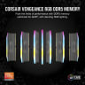 VENGEANCE® RGB 32GB (2x16GB) DDR5 DRAM Up To 6000MT/s CL36 AMD EXPO & Intel XMP Memory Kit
