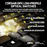 VANGUARD AIR 99 WIRELESS Optical-Mechanical Gaming Keyboard - Black (Revival Series)