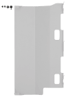 iCUE 5000X/5000D/5000D AIRFLOW Motherboard Cable Cover, White