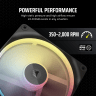 iCUE LINK LX140-R RGB 140mm PWM Reverse Fan Expansion