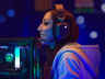 HS80 RGB WIRELESS Premium Gaming Headset with Spatial Audio — Carbon