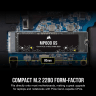 MP600 GS 500GB PCIe 4.0 (Gen 4) x4 NVMe M.2 SSD