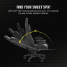 TC100 RELAXED Gaming Chair - Leatherette Black/Black