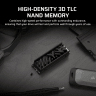 MP700 ELITE with Heatsink 1TB PCIe 5.0 (Gen 5) x4 NVMe M.2 SSD