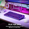 K65 PLUS Wireless Mechanical Gaming Keyboard – Atomic Purple