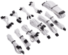 Premium Individually Sleeved PSU Cables Pro Kit Type 4 Gen 4 – White