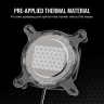 Hydro X Series XC7 RGB PRO CPU Water Block (1700/1200/AM5/AM4) — White