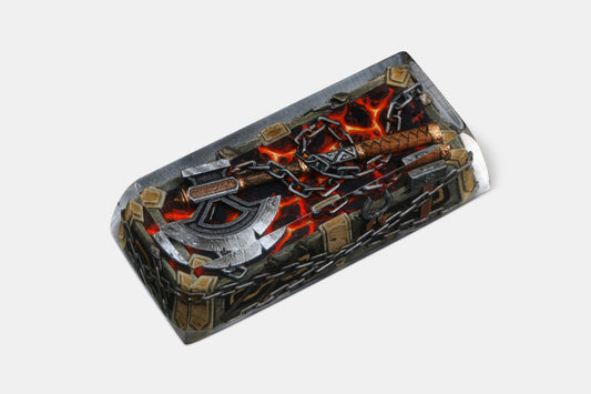 Drop + The Lord of the Rings™ Dwarven Artisan Keycap - Durin's Axe